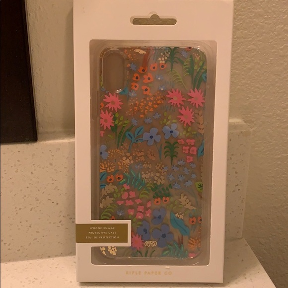 NEW! Rifle Paper print iPhone XS Max case
